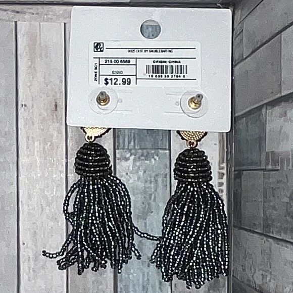 Sugarfix by BaubleBar Polished Beaded Tassel Earrings - Picture 4 of 4